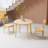 Jeremya Round Round Solid Wood Dining Table-1007591114