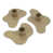 Beige/Gold