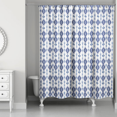 Rideau de douche simple Ikat