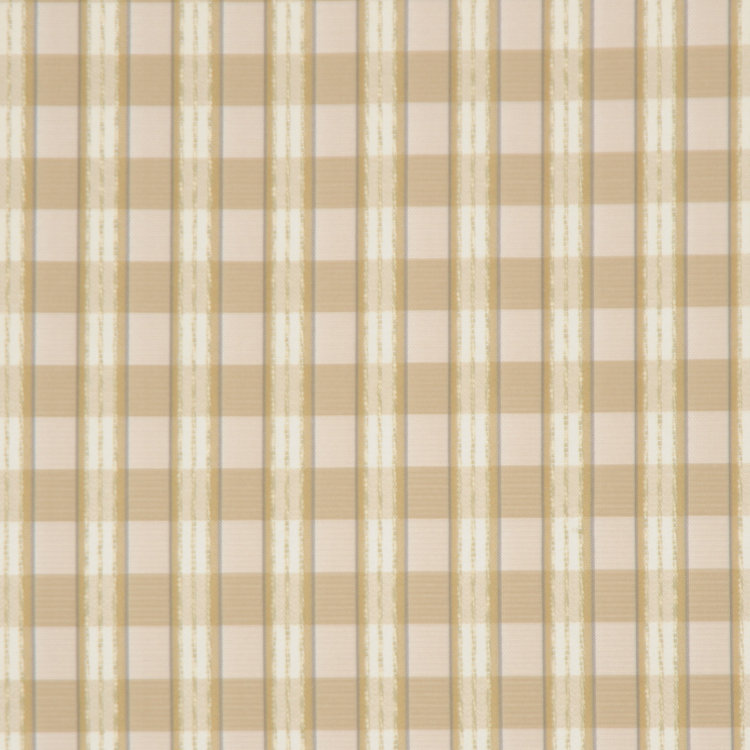 Tissu à carreaux et carreaux Allure, Beige