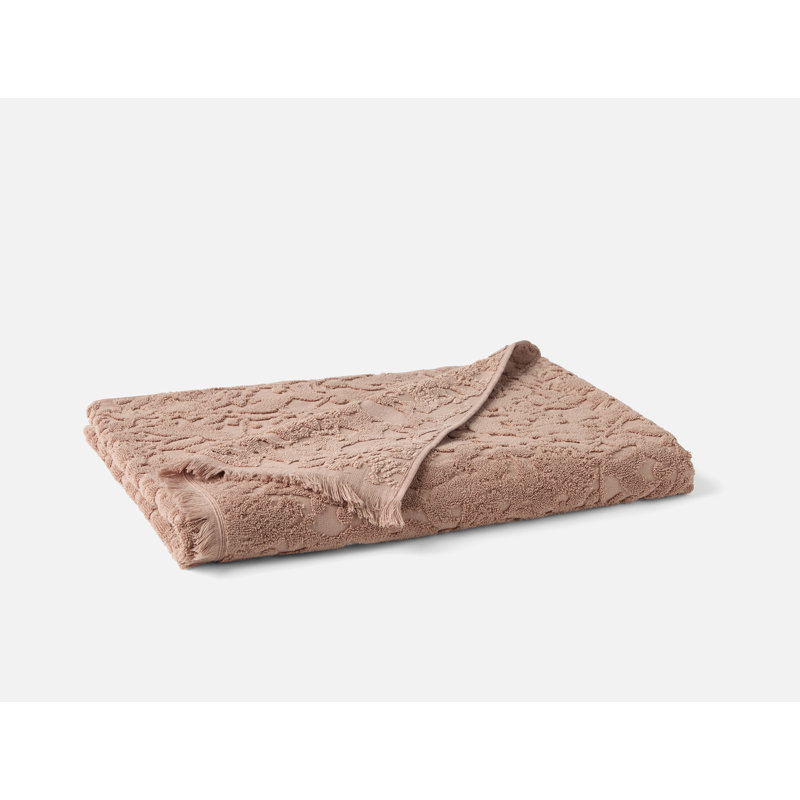 Wildflower Organic Bath Towel, Antique Rose