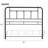 Baldwin Steel Metal Slat Headboard-560152771-628755936
