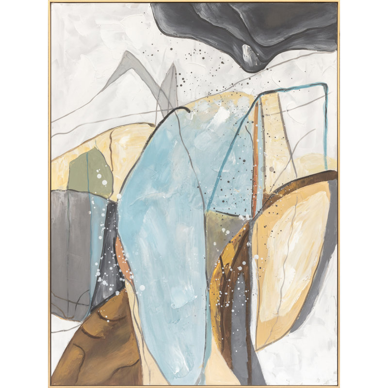 Floater Frame Painting on Canvas