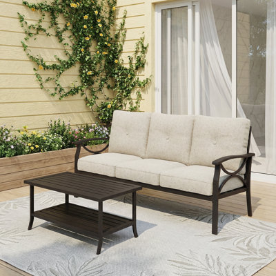 Mcquay 2 Piece Sofa Seating Group with Cushions