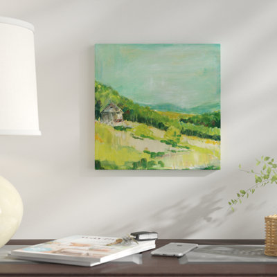 « upper fields », impression sur toile