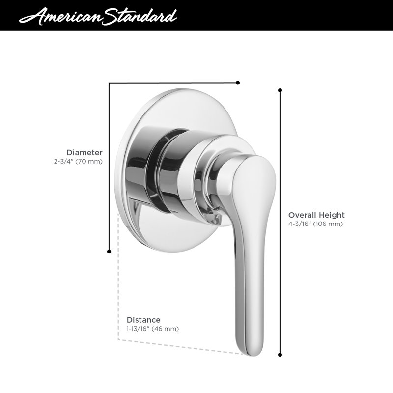 Studio S Single-Handle Diverter Valve Trim Kit