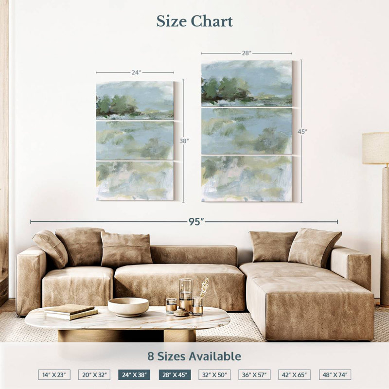 Avery Far Away View I, 38" H x 24" W