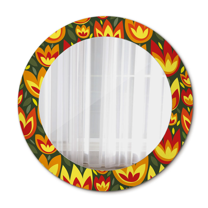 Huldar Glass Flat Wall Mirror