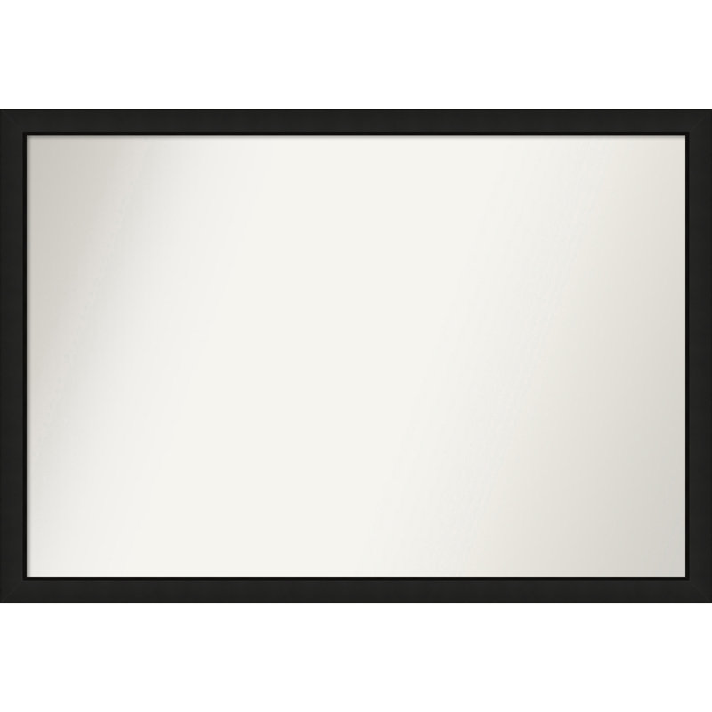 Phil Solid Wood Wall Mirror, Rectangle, 34.25" x 49.25"