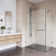 Monteray 38" W x 30" D x 73" H Hinged Frameless Shower Enclosure with 3/8  Clear Glass