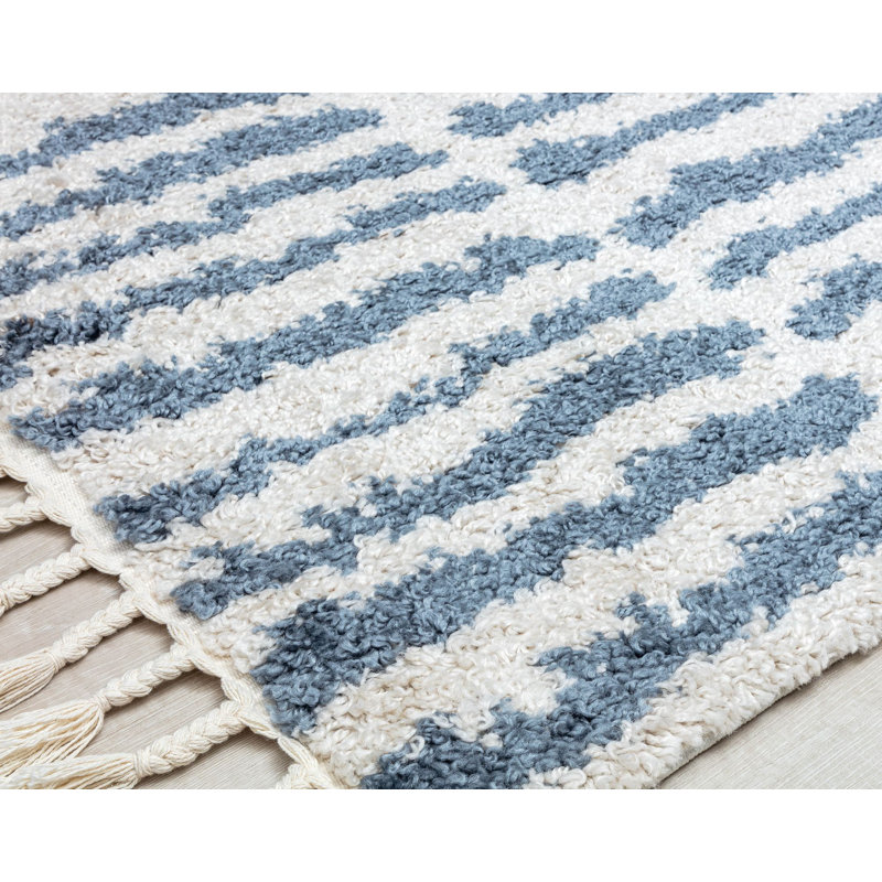 Tapis Colletti Bennett Modern Winter's Eve, Rectangle 5 pi x 7 pi