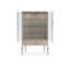 Lillian Solid Wood Lighted Display Stand