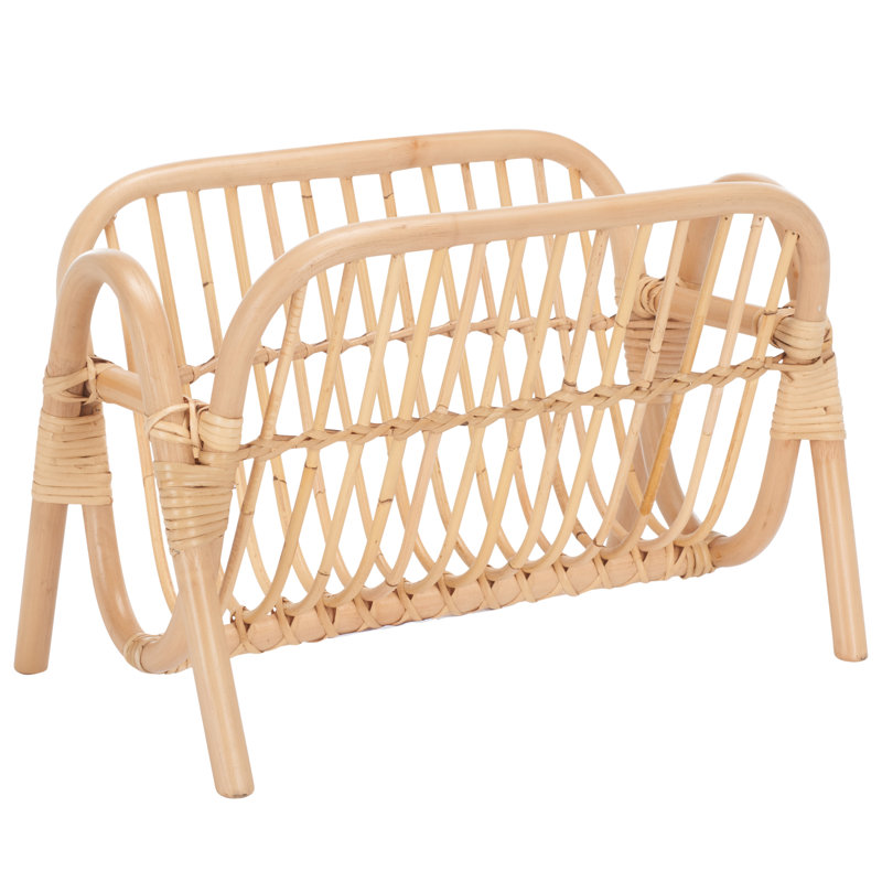 Era Solid Wood Free Standing Magazine Rack