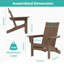 Chaise Adirondack pliante Bruce HDPE-317803508