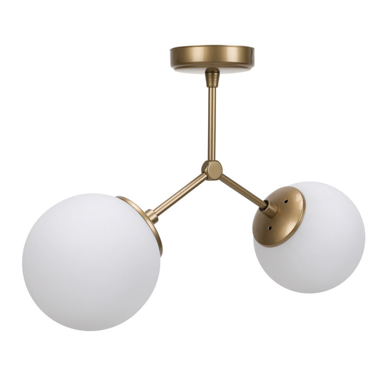 Chandelier, Jaune / blanc