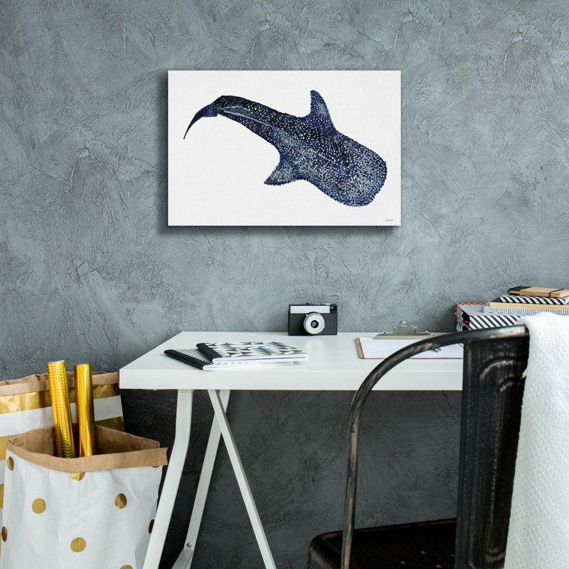 «Shark Whale 1» par Stellar Design Studio, H 12 po x l 18 po x P 0,75 po