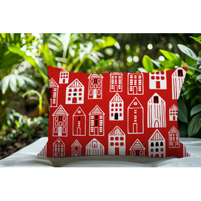 Oreiller rectangulaire réversible intérieur / extérieur Kito