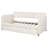 Upholstered Daybed Sofa Bed Twin Size With Trundle Bed And Wood Slat ,Beige-1083798918