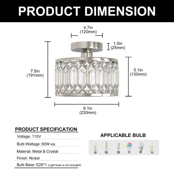 Product Dimensions