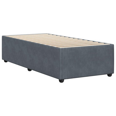 Latitude Run® Bed Frame Without Mattress  Velvet