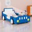 Race Car-Shaped Platform Bed With Decorative Wheels-68768333
