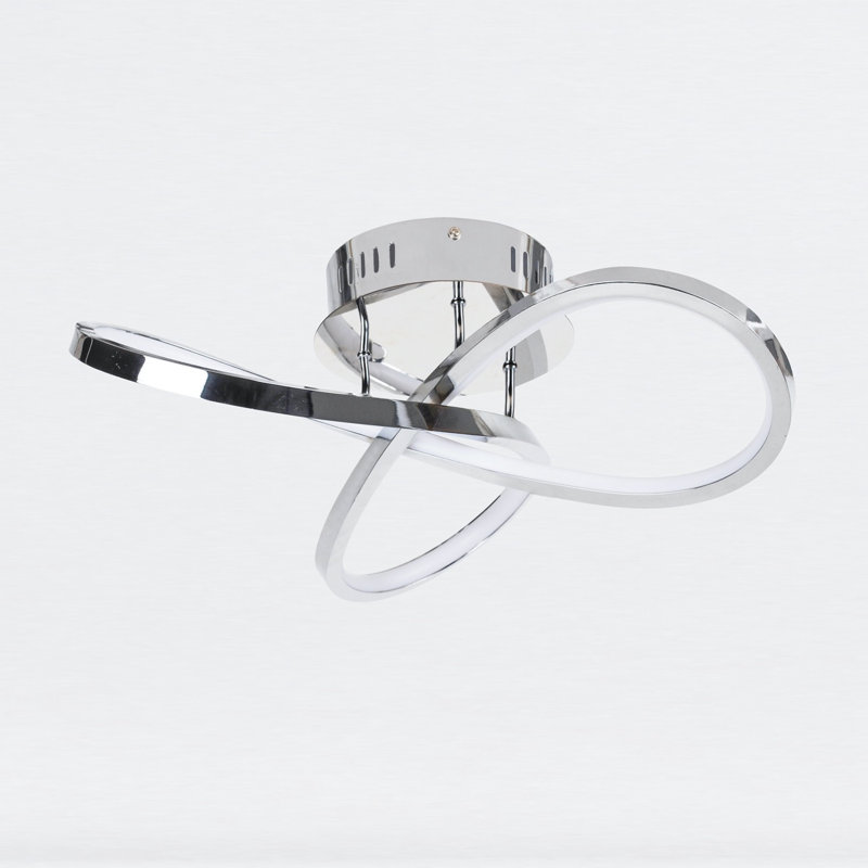 Bertello LED Semi Flush Mount