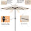 Parasol de marché 9 pi Juri-159783254