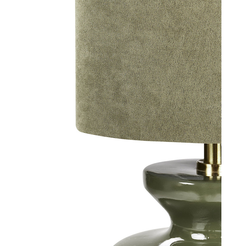 Bozarth Ceramic Table Lamp, Green