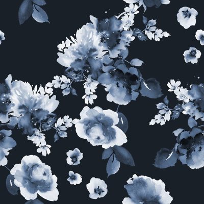 Pickrell Watercolour Flowers - Wrapped Canvas Painting