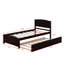 Lit plateforme simple avec lit gigogne-62994444
