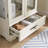 Lighted Glass Curio Cabinet with Adjustable Shelves and Drawer-447320501