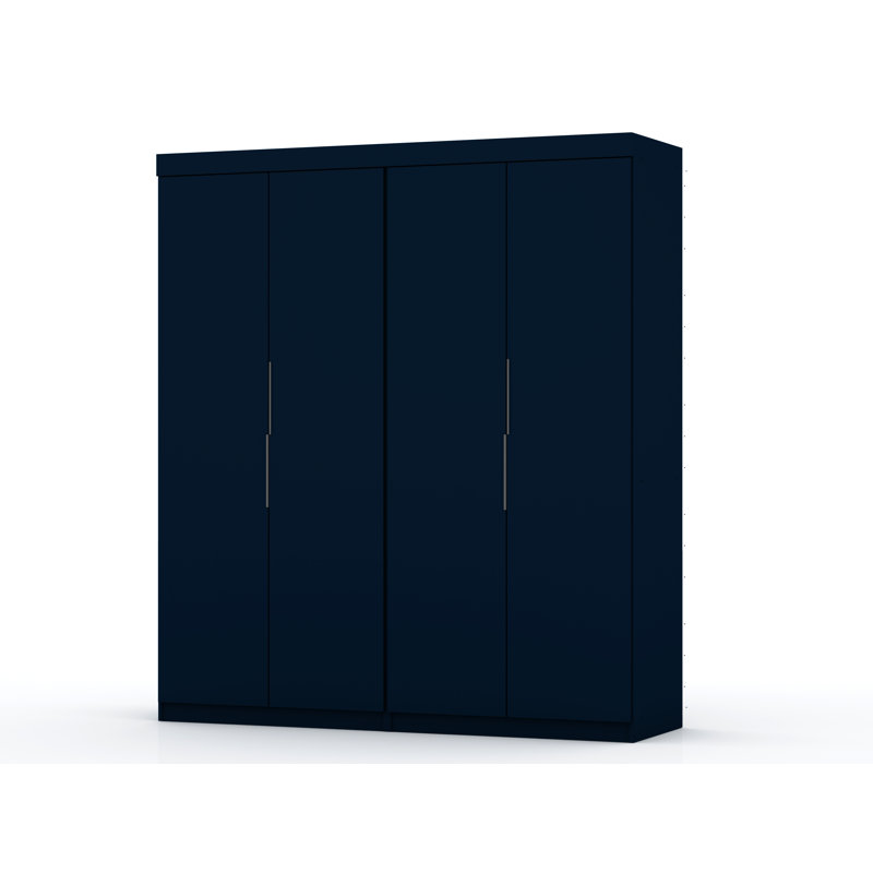 Armoire-penderie Mulberry, Bleu minuit Tatiana