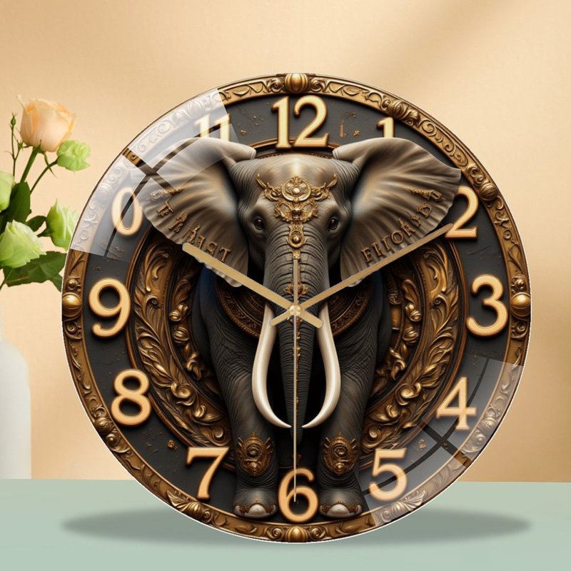 Horloge murale rétro 12 po