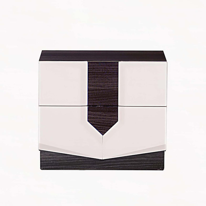 Table de chevet VIOS ZEBRA WHITE HG