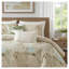 Ensemble d'édredon très grand en coton 6 pièces avec imprimé tropical et coussins décoratifs-124648202-124648203
