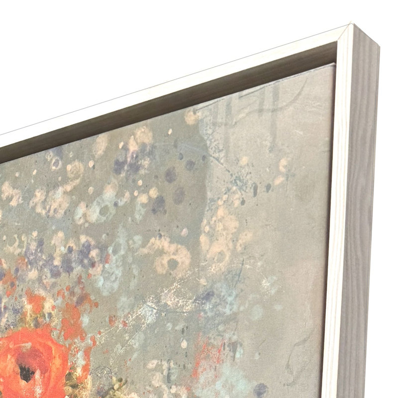 Toile fleurie
