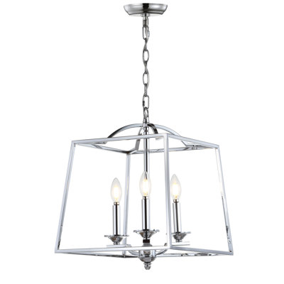 Luminaire suspendu géométrique à 3 lumières Hartlepool