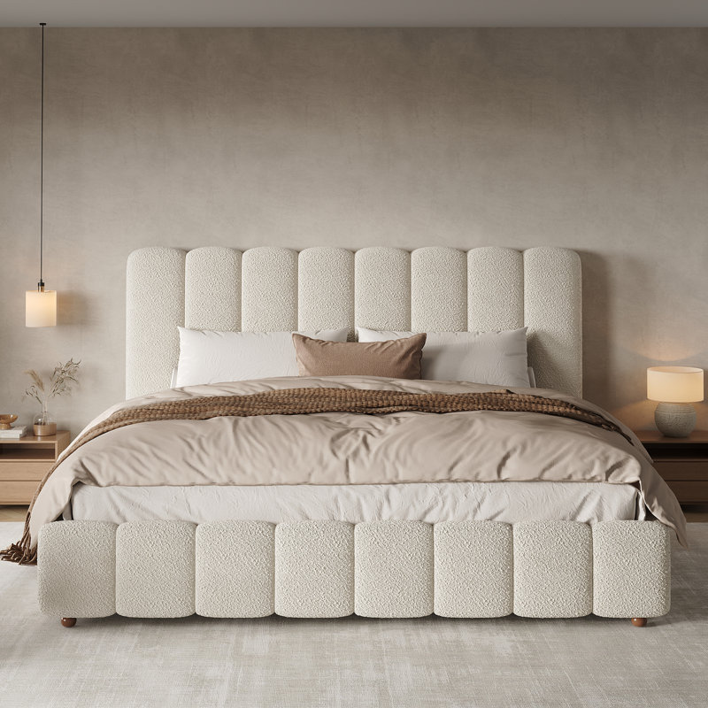 Metal Ottoman Storage Bed, Kingsize (5')