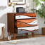 Commode 3 tiroirs l 31,5 po Mid-Century
