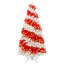 Arbre de Noël artificiel 6 pi avec 300 lumières DEL et 900 branches flexibles, arbre de Noël en forme de canne de bonbon, arbres de Noël créatifs, décorations de Noël