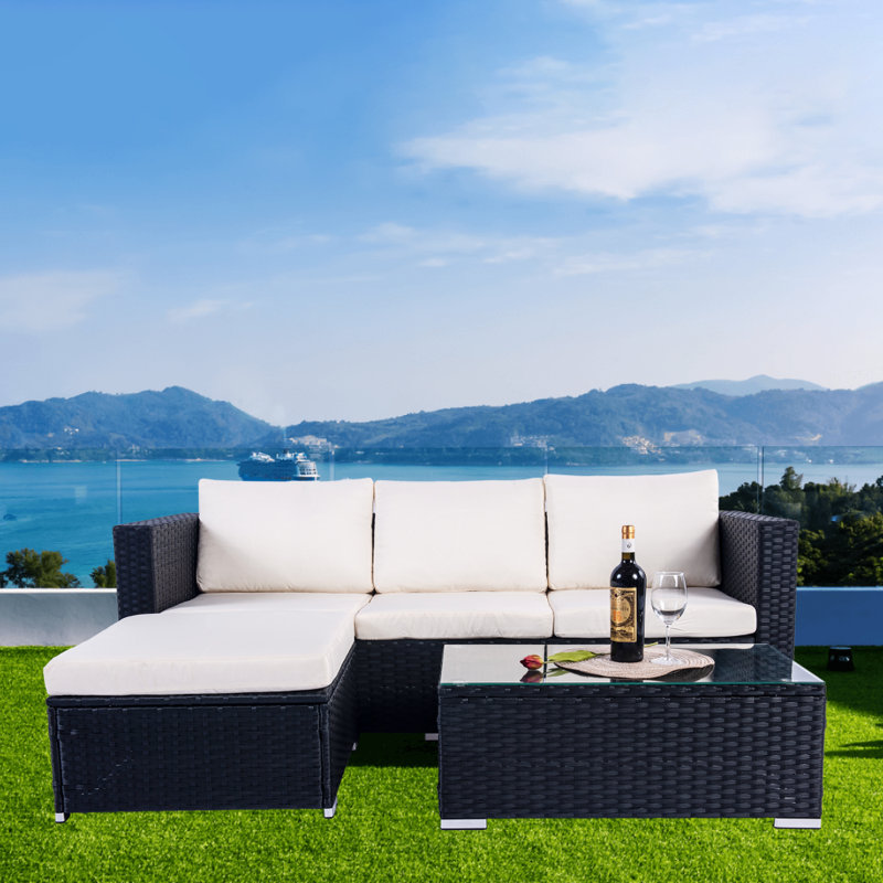 Matelynn 4 - Person Seating Group with Cushions