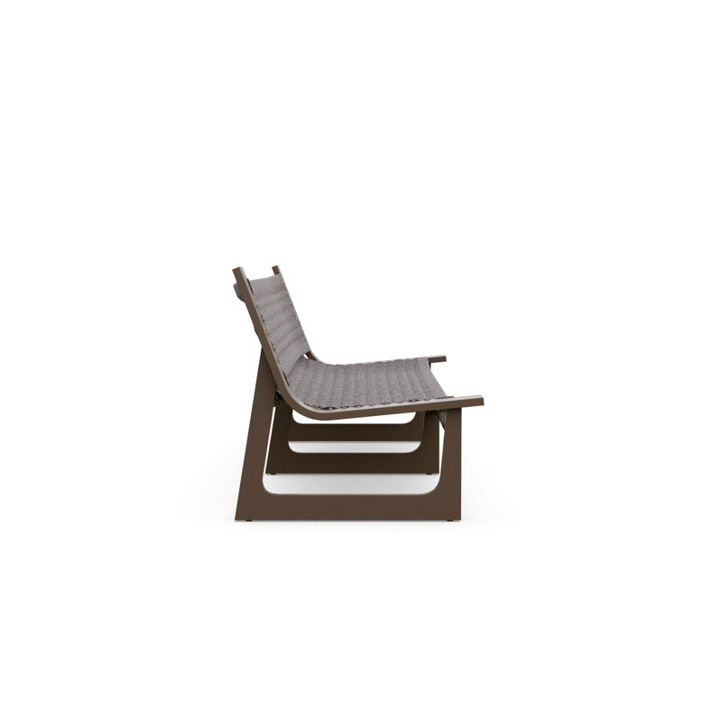 Cozumel 3 Seat Sofa, Matte Bronze
