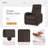 Faux Leather Massage Chair-1968330920