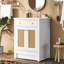 Meuble-lavabo simple avec plateau en résine 18,09 po Balcinde