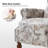 Ariany Floral Polyester Manual Reclining Chair with Nailhead Trim-1967455412