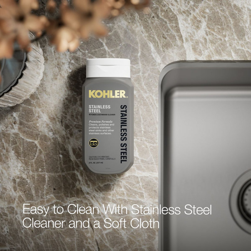 Prologue 33-In X 22-In X 9-In Top-Mount/Undermount Double-Equal Kitchen Sink