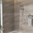 Dual Shower Head Kit With 8 Hand Shower, 4.7" Rain Showerhead, Stainless Steel Hose, Adjustable Holder, Slide Bar, Angle Brushed Nickel Finish - Nickel, Holder-127377190