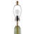 Table Lamp  - Glass Accent Material  Green See Below-1599935352