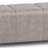 Avalon 42"W Upholstered Contemporary Rectangular Flip-Top Storage Ottoman with Hidden Storage-504922937