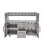Coyote Outdoor Cart For 50" Hybrid or Combo Grill